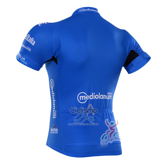 Giro d'Italia Ropa Ciclismo Culotte Corto 2016 Hombre Mangas Cortas Azul y Blanco